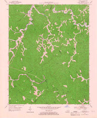 Tilford Kentucky Historical topographic map, 1:24000 scale, 7.5 X 7.5 Minute, Year 1954