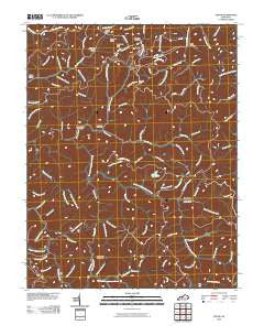 Tiptop Kentucky Historical topographic map, 1:24000 scale, 7.5 X 7.5 Minute, Year 2010