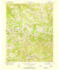 Tyner Kentucky Historical topographic map, 1:24000 scale, 7.5 X 7.5 Minute, Year 1953