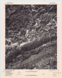 Varilla Kentucky Historical topographic map, 1:24000 scale, 7.5 X 7.5 Minute, Year 1976