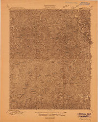 Vergie Kentucky Historical topographic map, 1:48000 scale, 15 X 15 Minute, Year 1914
