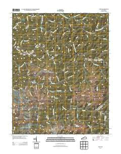 Vest Kentucky Historical topographic map, 1:24000 scale, 7.5 X 7.5 Minute, Year 2013