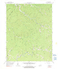 Vest Kentucky Historical topographic map, 1:24000 scale, 7.5 X 7.5 Minute, Year 1954