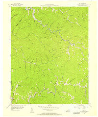 Vest Kentucky Historical topographic map, 1:24000 scale, 7.5 X 7.5 Minute, Year 1954