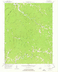 Vest Kentucky Historical topographic map, 1:24000 scale, 7.5 X 7.5 Minute, Year 1954