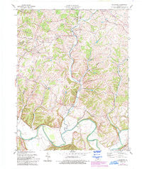 Waterford Kentucky Historical topographic map, 1:24000 scale, 7.5 X 7.5 Minute, Year 1981