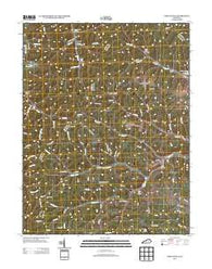 Wesleyville Kentucky Historical topographic map, 1:24000 scale, 7.5 X 7.5 Minute, Year 2013