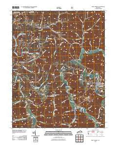 West Liberty Kentucky Historical topographic map, 1:24000 scale, 7.5 X 7.5 Minute, Year 2011