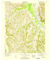 Westplains Kentucky Historical topographic map, 1:24000 scale, 7.5 X 7.5 Minute, Year 1951