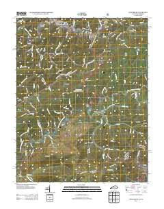 Whitesburg Kentucky Historical topographic map, 1:24000 scale, 7.5 X 7.5 Minute, Year 2013