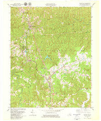 Whitley City Kentucky Historical topographic map, 1:24000 scale, 7.5 X 7.5 Minute, Year 1979