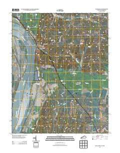 Wickliffe Kentucky Historical topographic map, 1:24000 scale, 7.5 X 7.5 Minute, Year 2013
