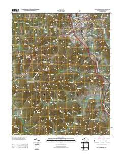 Williamsburg Kentucky Historical topographic map, 1:24000 scale, 7.5 X 7.5 Minute, Year 2013