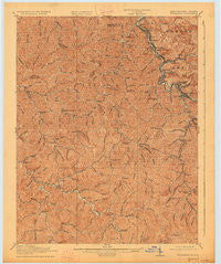 Williamson Kentucky Historical topographic map, 1:62500 scale, 15 X 15 Minute, Year 1918