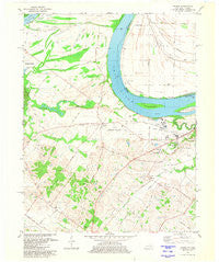 Wilson Kentucky Historical topographic map, 1:24000 scale, 7.5 X 7.5 Minute, Year 1981