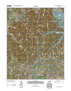 Wolf Creek Dam Kentucky Historical topographic map, 1:24000 scale, 7.5 X 7.5 Minute, Year 2013