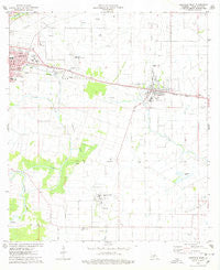 Abbeville East Louisiana Historical topographic map, 1:24000 scale, 7.5 X 7.5 Minute, Year 1975