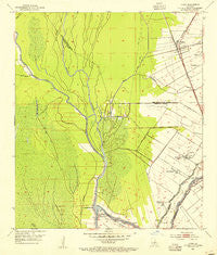 Addis Louisiana Historical topographic map, 1:24000 scale, 7.5 X 7.5 Minute, Year 1953
