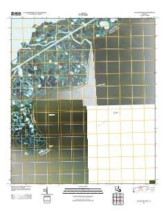 Alligator Point Louisiana Historical topographic map, 1:24000 scale, 7.5 X 7.5 Minute, Year 2012