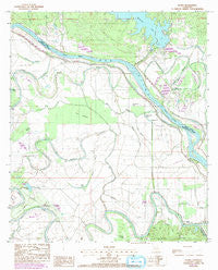 Aloha Louisiana Historical topographic map, 1:24000 scale, 7.5 X 7.5 Minute, Year 1983