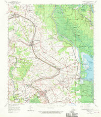 Arnaudville Louisiana Historical topographic map, 1:62500 scale, 15 X 15 Minute, Year 1963