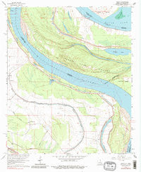 Ashly Louisiana Historical topographic map, 1:24000 scale, 7.5 X 7.5 Minute, Year 1963