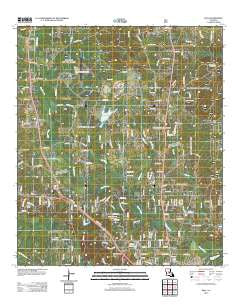 Ball Louisiana Historical topographic map, 1:24000 scale, 7.5 X 7.5 Minute, Year 2012