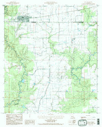 Basile Louisiana Historical topographic map, 1:24000 scale, 7.5 X 7.5 Minute, Year 1985
