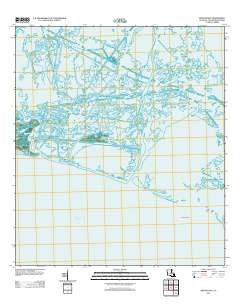 Bastian Bay Louisiana Historical topographic map, 1:24000 scale, 7.5 X 7.5 Minute, Year 2012