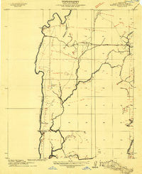 Baxter Bayou Louisiana Historical topographic map, 1:24000 scale, 7.5 X 7.5 Minute, Year 1909