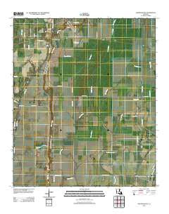 Baxter Bayou Louisiana Historical topographic map, 1:24000 scale, 7.5 X 7.5 Minute, Year 2012