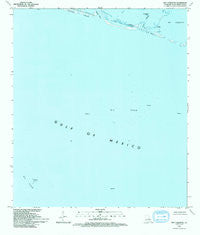 Bay Coquette Louisiana Historical topographic map, 1:24000 scale, 7.5 X 7.5 Minute, Year 1993