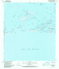 Bay Ronquille Louisiana Historical topographic map, 1:24000 scale, 7.5 X 7.5 Minute, Year 1993