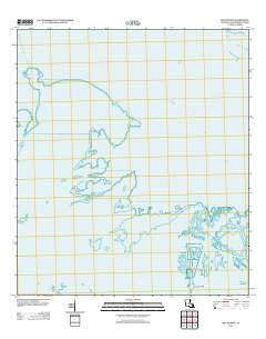 Bay Batiste Louisiana Historical topographic map, 1:24000 scale, 7.5 X 7.5 Minute, Year 2012