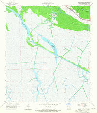 Bayou Cocodrie Louisiana Historical topographic map, 1:24000 scale, 7.5 X 7.5 Minute, Year 1964