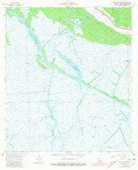 Bayou Cocodrie Louisiana Historical topographic map, 1:24000 scale, 7.5 X 7.5 Minute, Year 1964