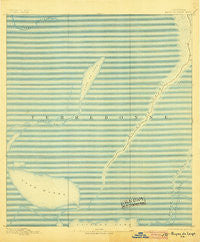 Bayou De Large Louisiana Historical topographic map, 1:62500 scale, 15 X 15 Minute, Year 1894