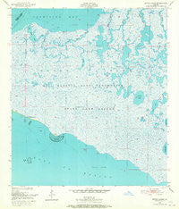 Bayou Lucien Louisiana Historical topographic map, 1:24000 scale, 7.5 X 7.5 Minute, Year 1951