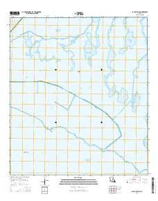 Bayou Lucien Louisiana Current topographic map, 1:24000 scale, 7.5 X 7.5 Minute, Year 2015