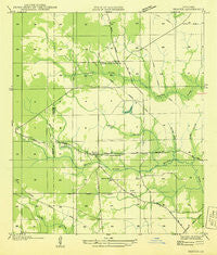 Beaver Louisiana Historical topographic map, 1:31680 scale, 7.5 X 7.5 Minute, Year 1935