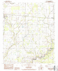 Bee Bayou Louisiana Historical topographic map, 1:24000 scale, 7.5 X 7.5 Minute, Year 1987