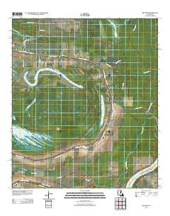 Big Bend Louisiana Historical topographic map, 1:24000 scale, 7.5 X 7.5 Minute, Year 2012