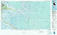 Black Bay Louisiana Historical topographic map, 1:100000 scale, 30 X 60 Minute, Year 1983