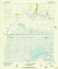 Black Lake Louisiana Historical topographic map, 1:24000 scale, 7.5 X 7.5 Minute, Year 1955