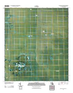 Black Bay South Louisiana Historical topographic map, 1:24000 scale, 7.5 X 7.5 Minute, Year 2012