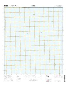 Black Bay South Louisiana Current topographic map, 1:24000 scale, 7.5 X 7.5 Minute, Year 2015