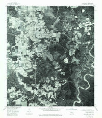 Bogalusa NE Louisiana Historical topographic map, 1:24000 scale, 7.5 X 7.5 Minute, Year 1976