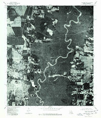 Bogalusa SE Louisiana Historical topographic map, 1:24000 scale, 7.5 X 7.5 Minute, Year 1976