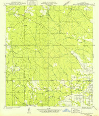 Bogalusa West Louisiana Historical topographic map, 1:31680 scale, 7.5 X 7.5 Minute, Year 1949