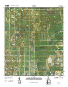 Bond Louisiana Historical topographic map, 1:24000 scale, 7.5 X 7.5 Minute, Year 2012